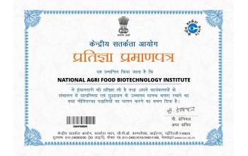 NABI OBSERVED VIGILANCE AWARENESS WEEK-2020 AND INTEGRITY PLEDGE  2020-10-29