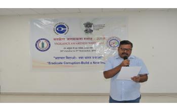 Observance of Vigilance Awareness Week