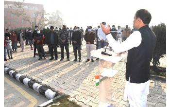 72nd Republic Day Celebration at NABI Campus