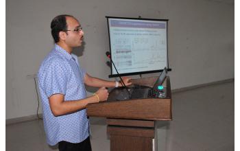Invited Talk by Dr Sachin Rustgi
